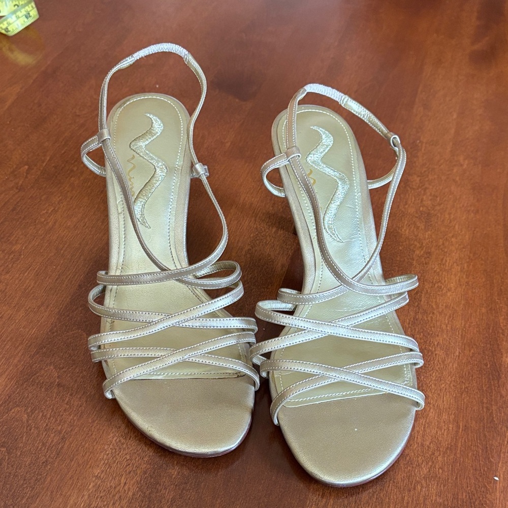 Nina Strappy Women's Sandals - Gold